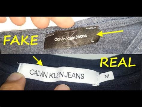 calvin klein shirt fake erkennen